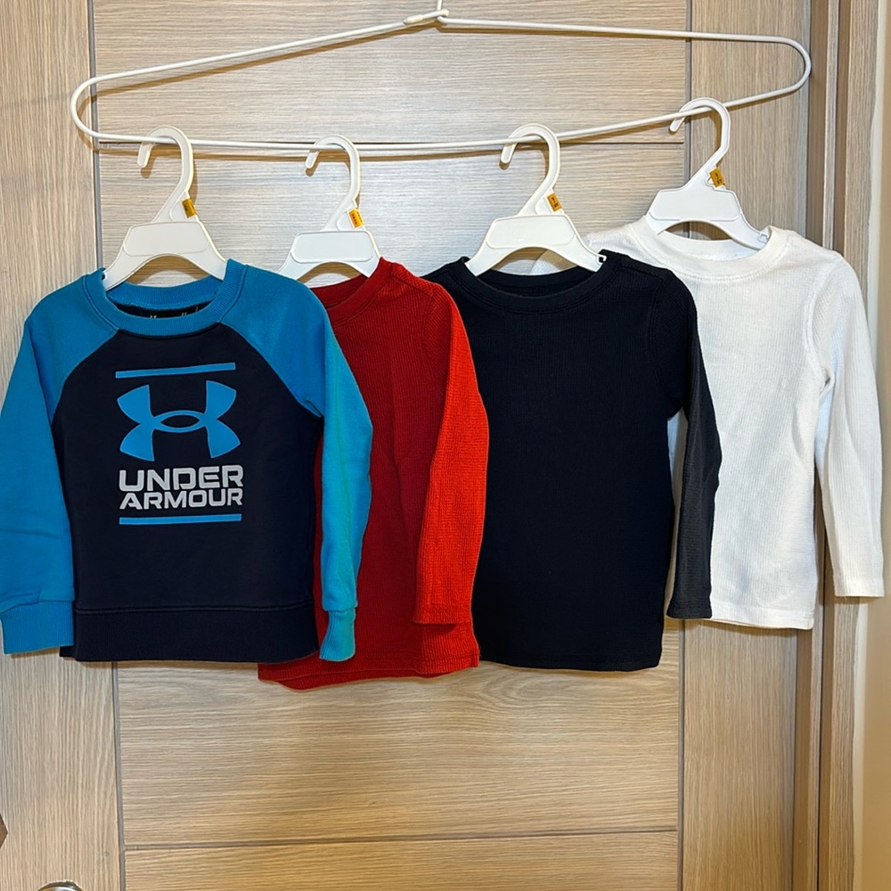 Bundle of long sleeves for toddlers